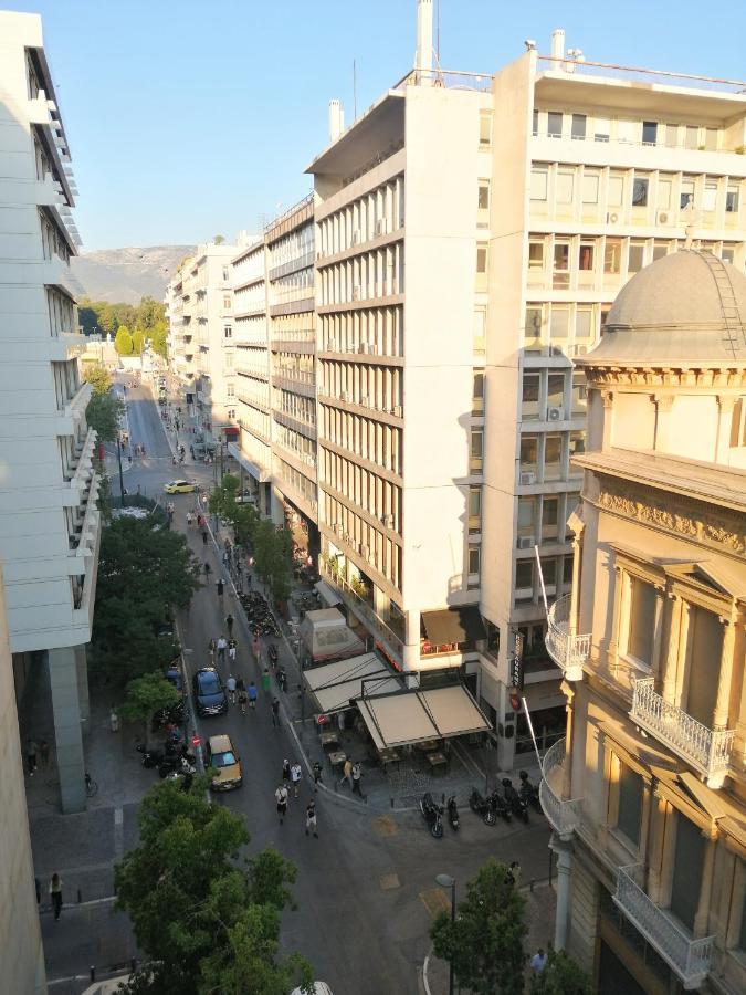 Stylish Central Penthouse Apartment Atenas Exterior foto